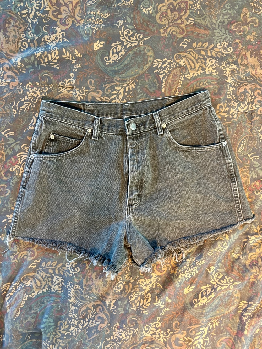 Wrangler Black Jean Short
